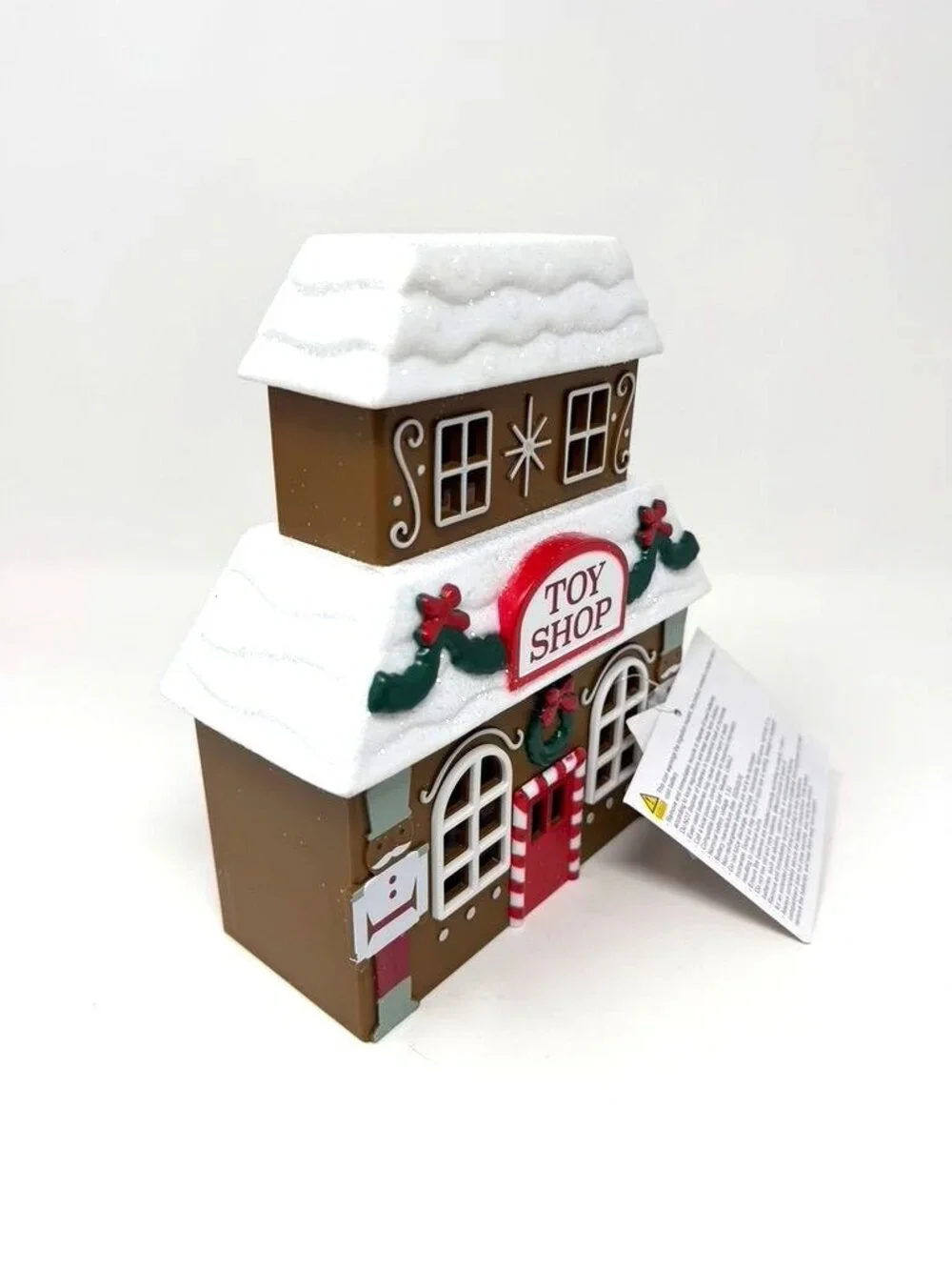 Target Bullseye’s Playground Gingerbread Toy Shop Christmas Light Up House